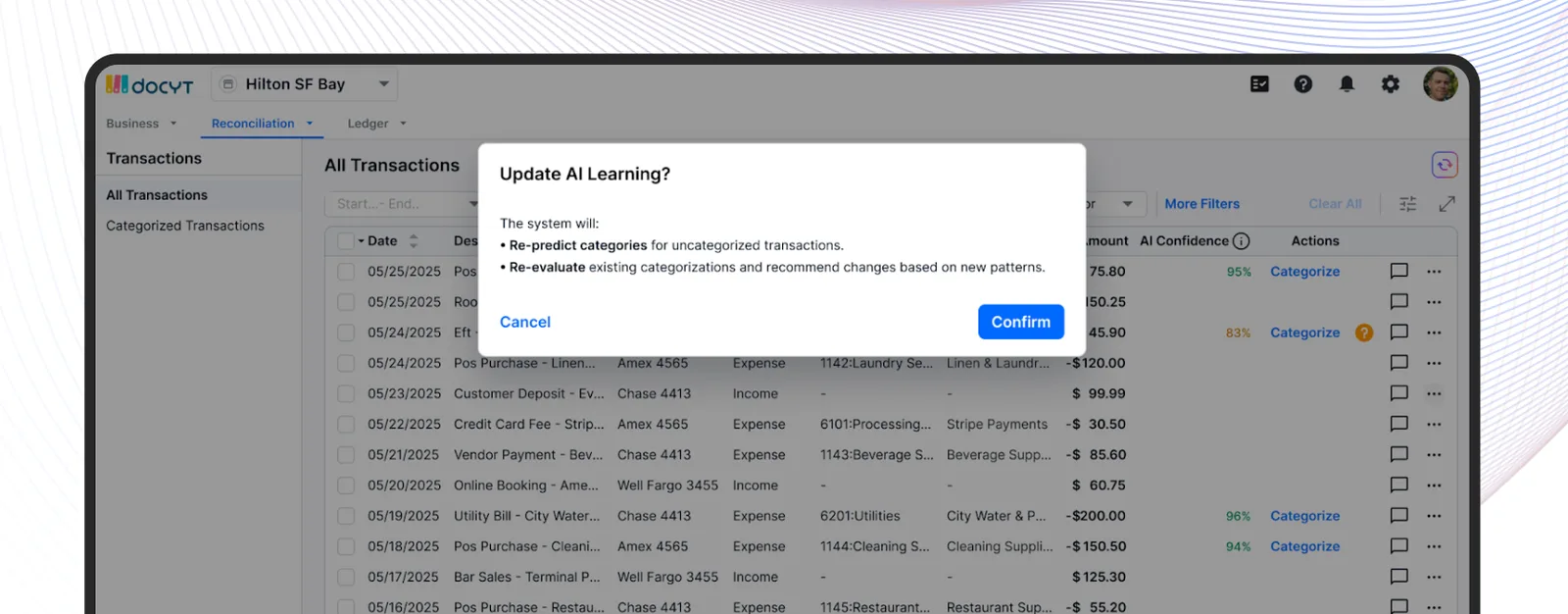Auto Redirect Transactions (re Prediction Based On Supporting Documents)